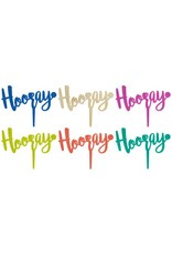 Hooray! Candle Holder Cake Topper