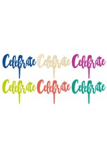 Celebrate Candle Holder Cake Topper