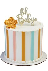 Oh Baby Candle Holder Cake Topper