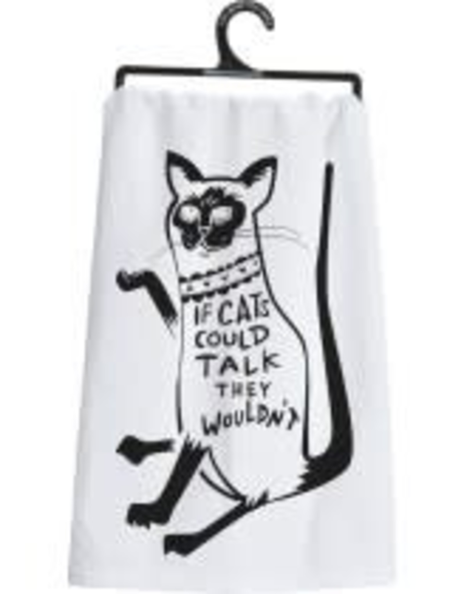Dish Towel - Cats Could Talk