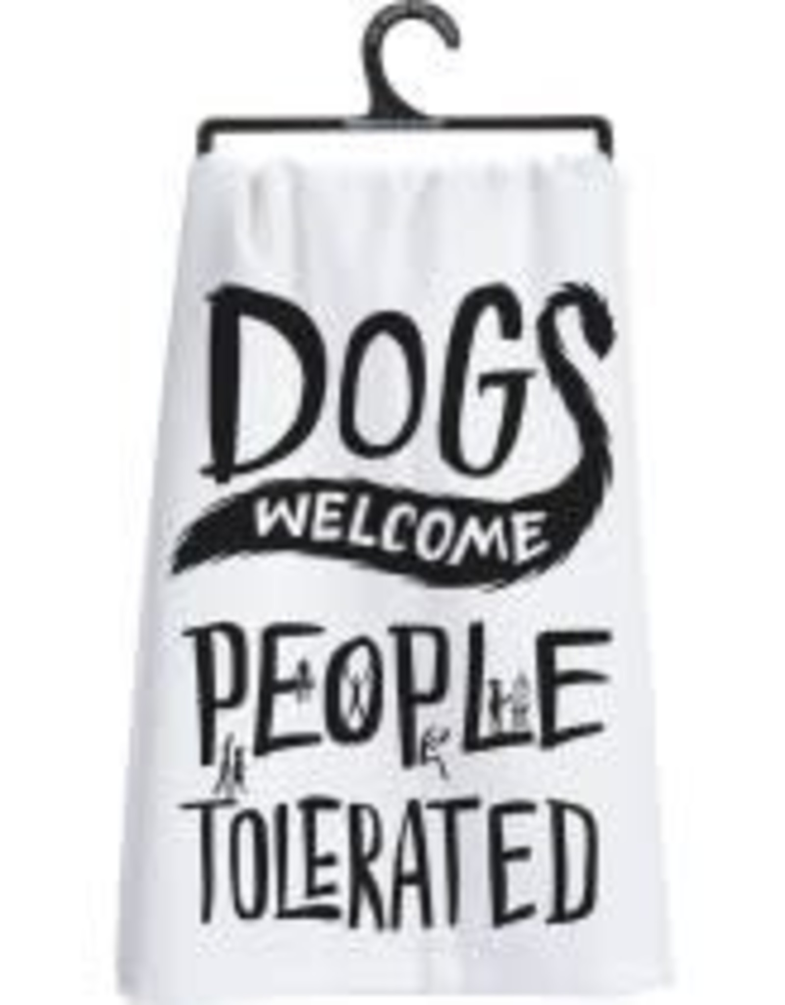 Dish Towel - Dogs Welcome