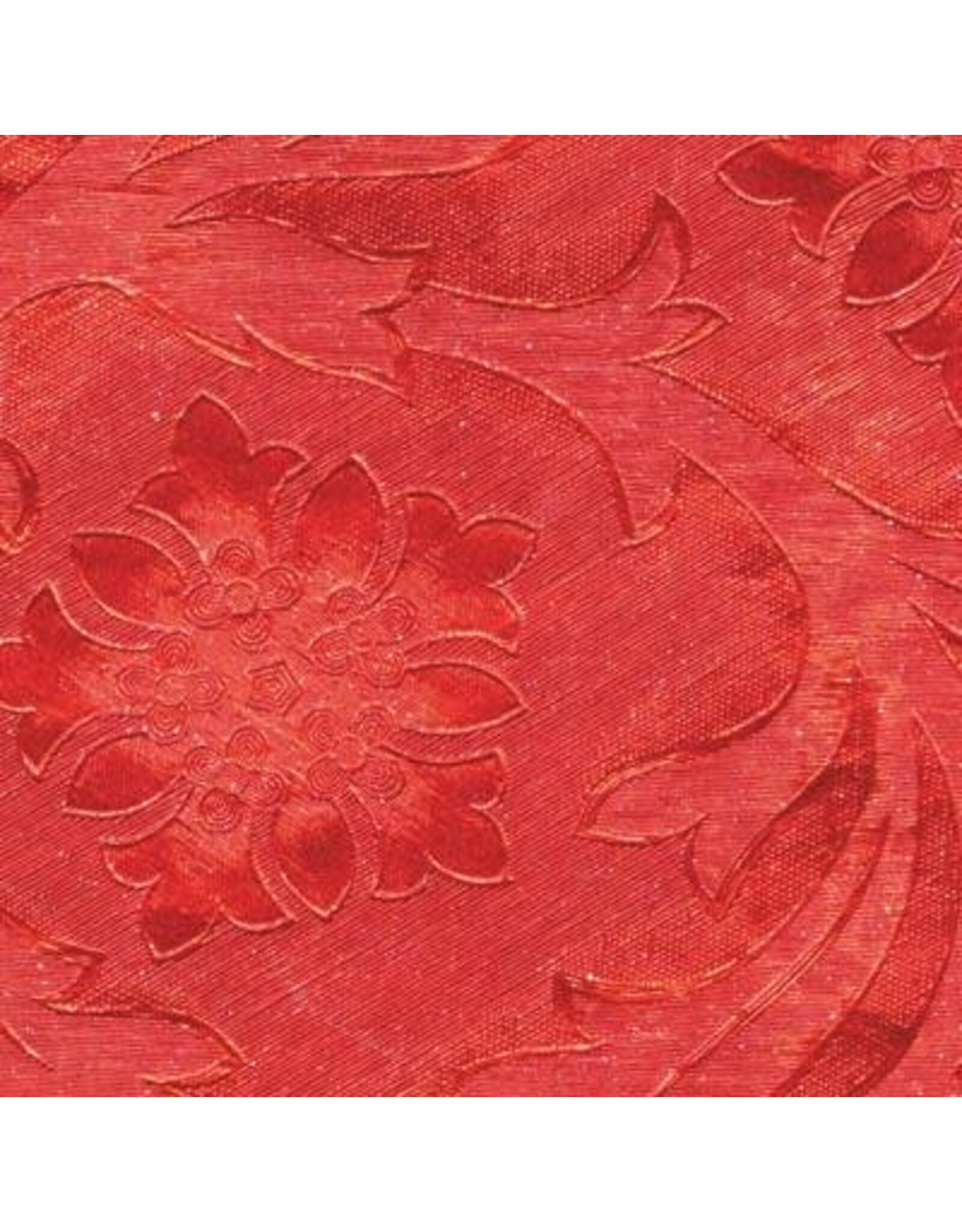 Embossed Foil Roll-Red 20"x 50ft