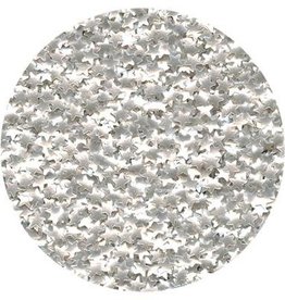 Edible Glitter Silver Stars - 4.5g
