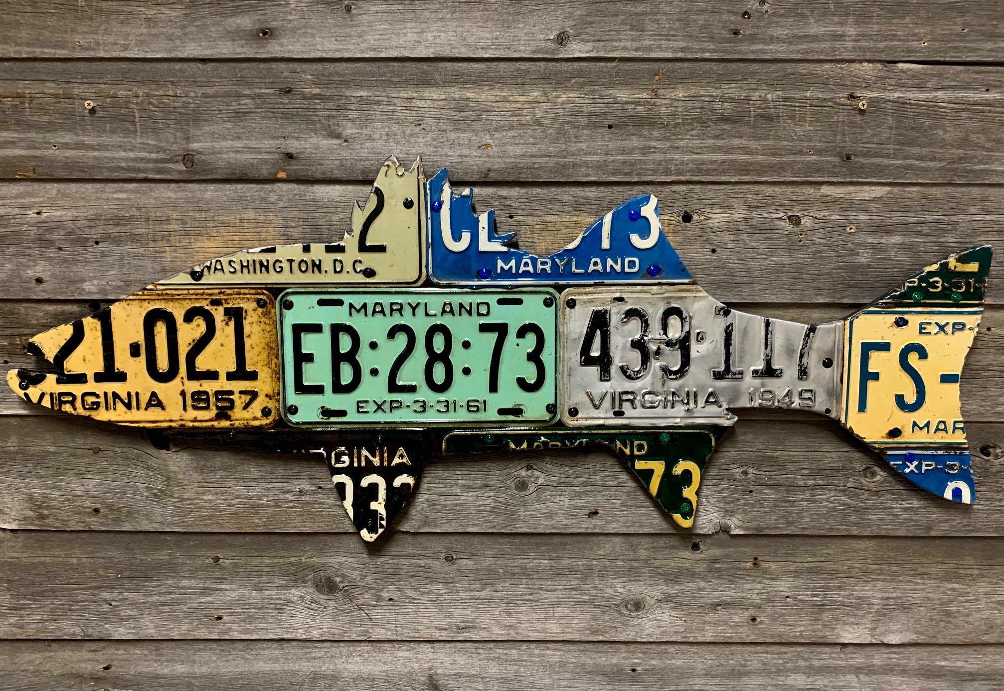 Duck License Plate Art – Cody's Fish