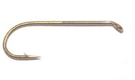 Umpqua Tiemco 5263 Nymph Hook - 3X Long, 2X Heavy, Forged Bronze, Down Eye - View #2