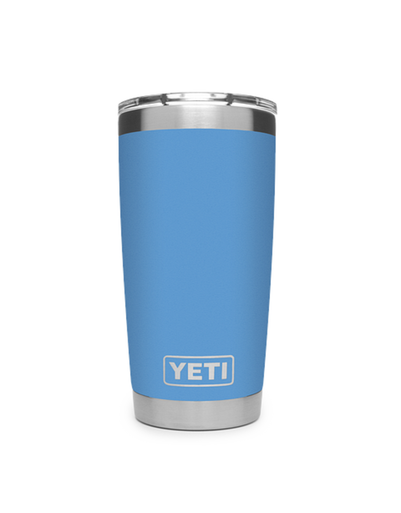 YETI 20 oz. DuraCoat Rambler Tumbler in Tahoe Blue with Magslider