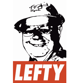 District Angling Lefty Sticker