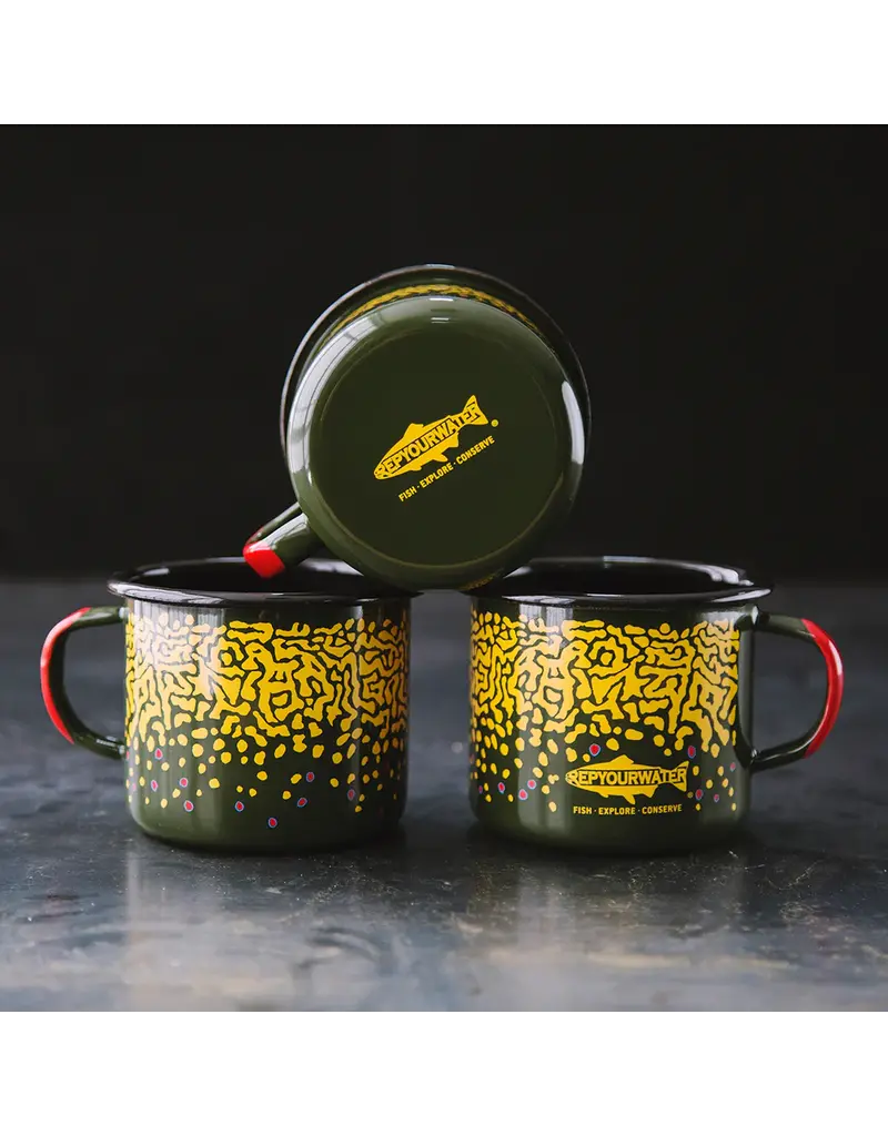 Rep Your Water Rep Your Water Enamel Camp Mug