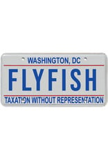 District Angling FLYFISH DC Plate Sticker