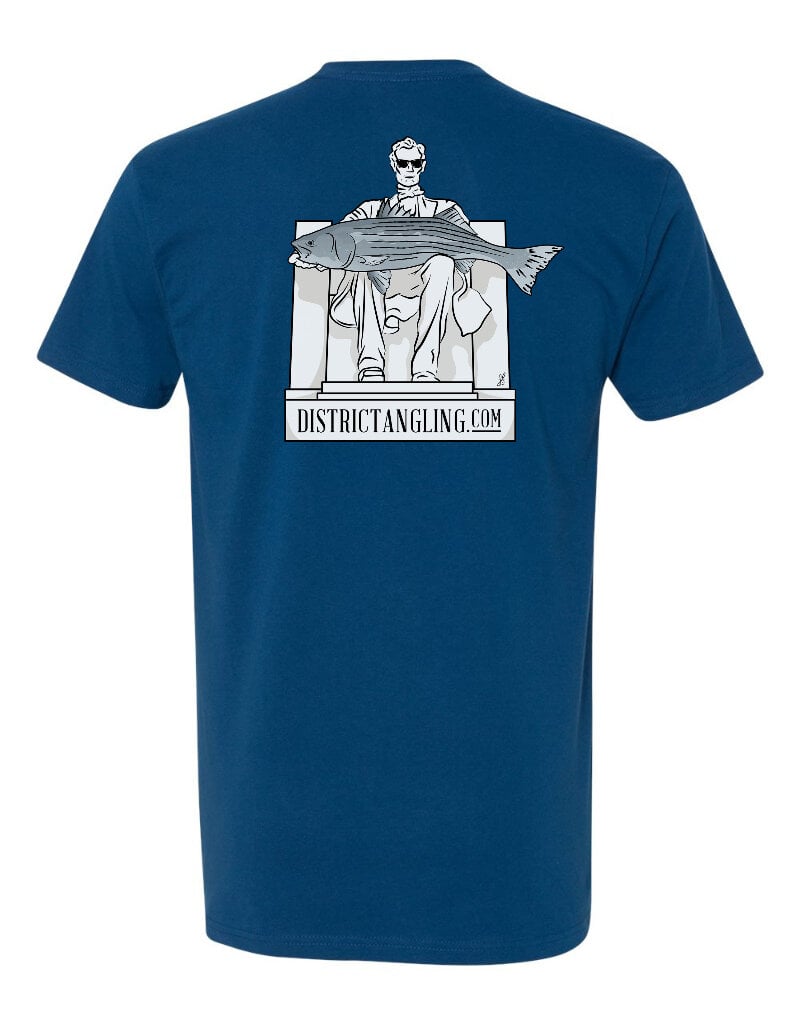 District Angling DA Honest Abe Cotton Tee SS