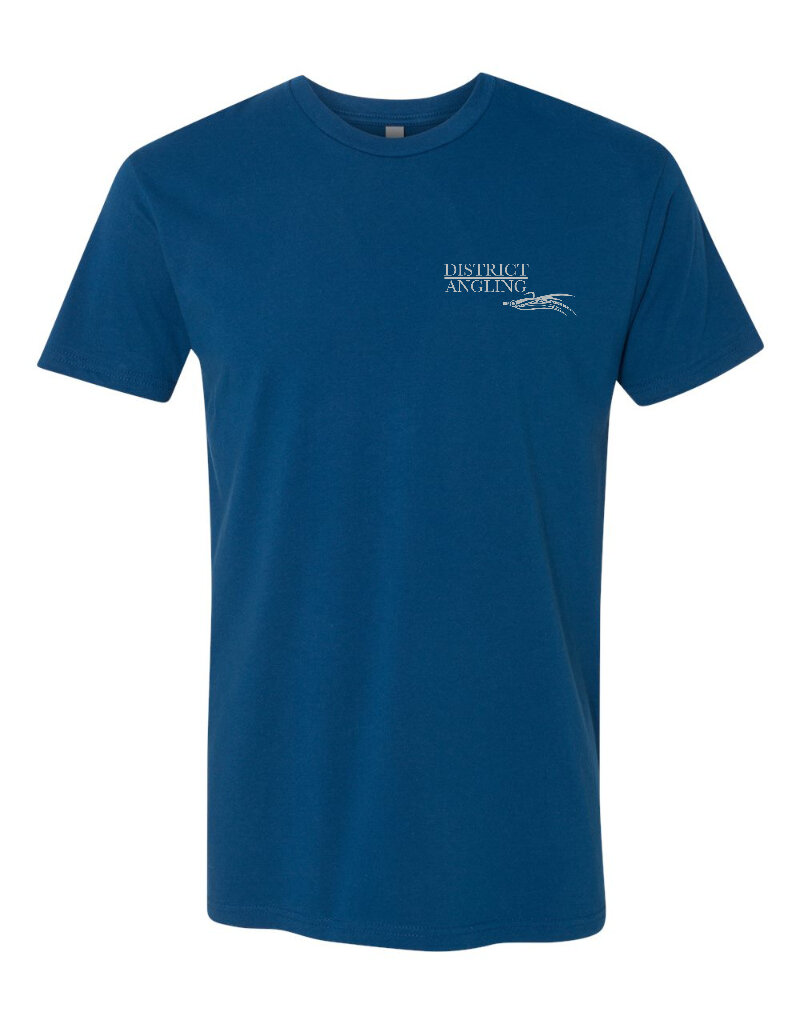 District Angling Honest Abe Short Sleeve Cotton Tee