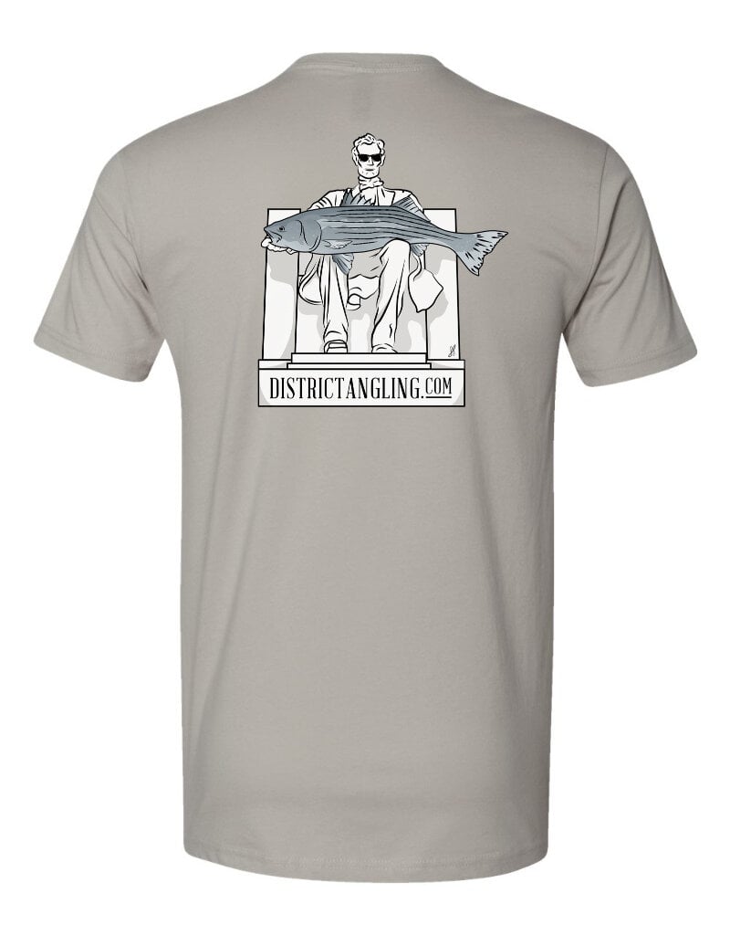 District Angling DA Honest Abe Cotton Tee SS