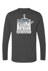 District Angling Honest Abe Long Sleeve Cotton Tee