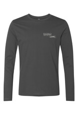 District Angling Honest Abe Long Sleeve Cotton Tee