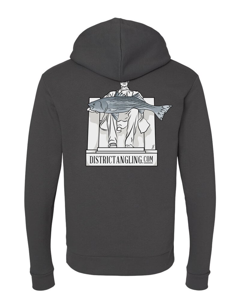 District Angling DA Honest Abe Hooded Sweatshirt