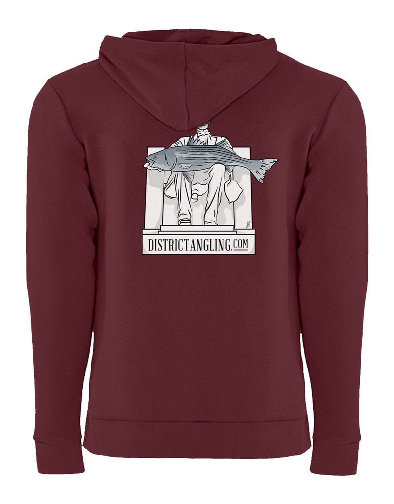 District Angling DA Honest Abe Hooded Sweatshirt