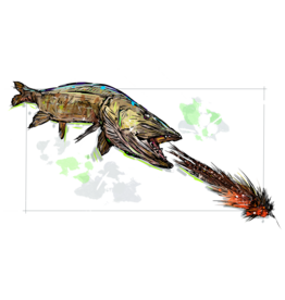 District Angling Musky 2.0 Sticker