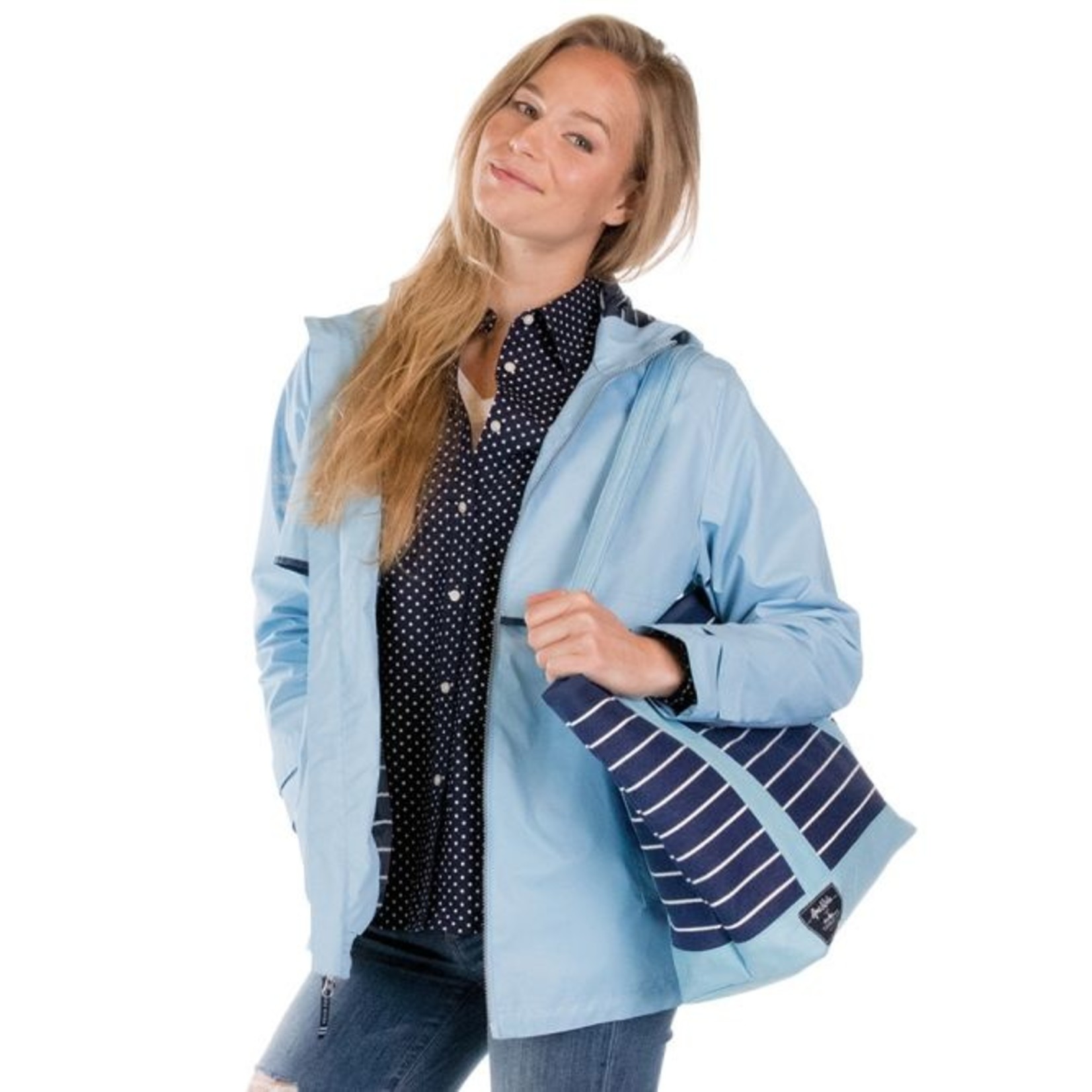 Rain Jacket New Eng. Striped - Nest 