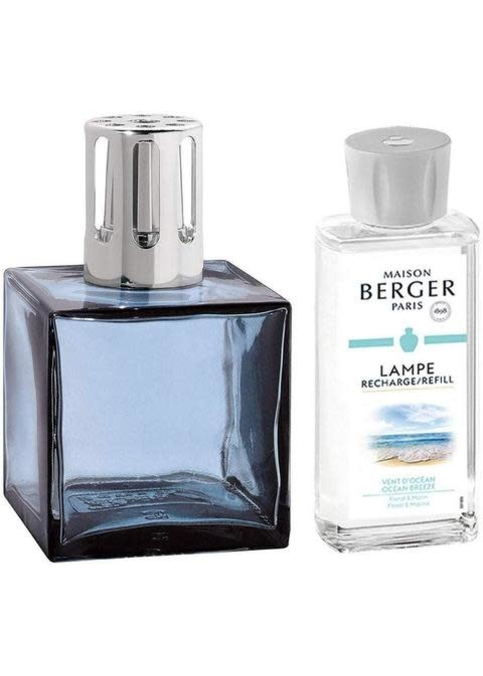 Lampe Berger Cube Giftset Blue