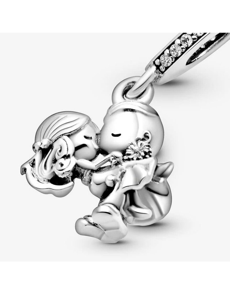Pandora Jewelry Married Couple Dangle Charm, Clear CZ Pandora Jewelry Married Couple Dangle Charm, Clear CZ