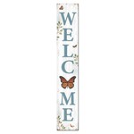 My Word Signs Welcome Monarch Butterfly Porch Board (In-Store Pickup Only)