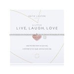 Katie Loxton A Little Live Laugh Love Bracelet
