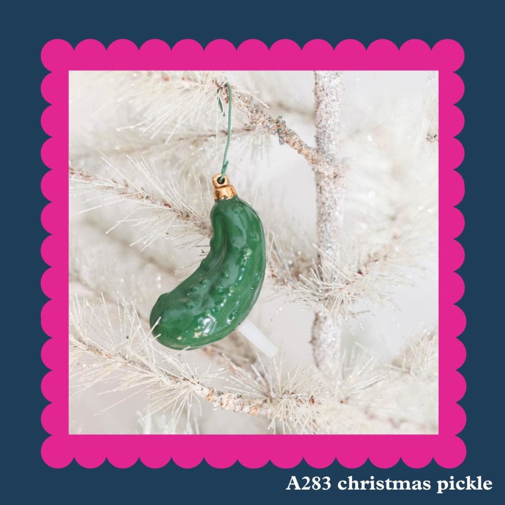 Nora Fleming, LLC Christmas Pickle Mini