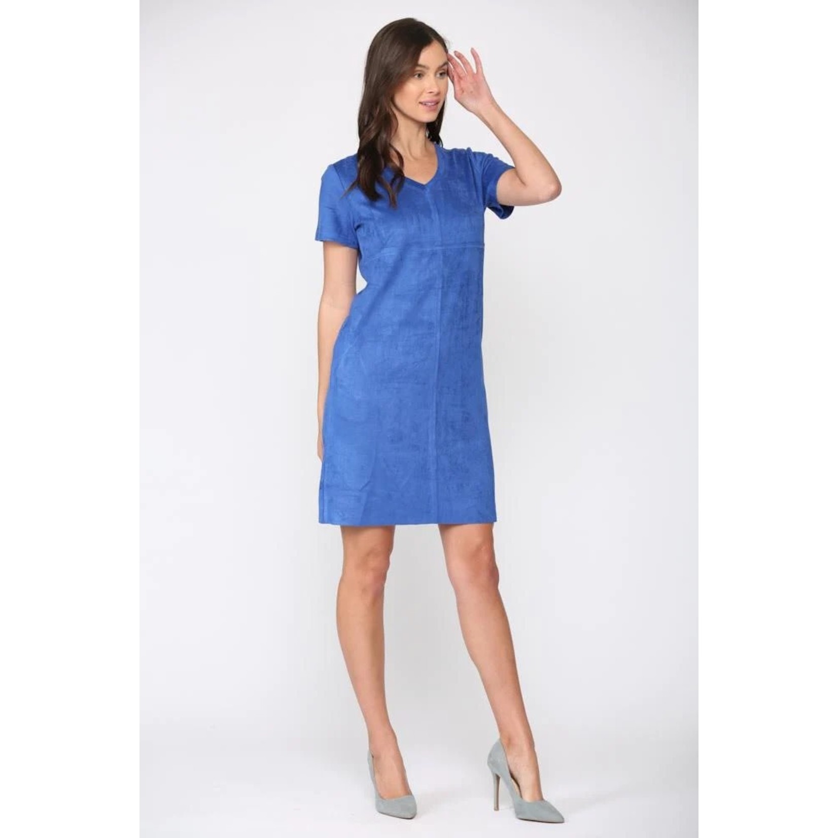 A8449V Audrey V-Neck WITH Pocket Dress