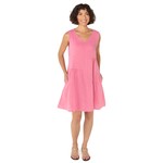 4200784 H Linen Patch Dress