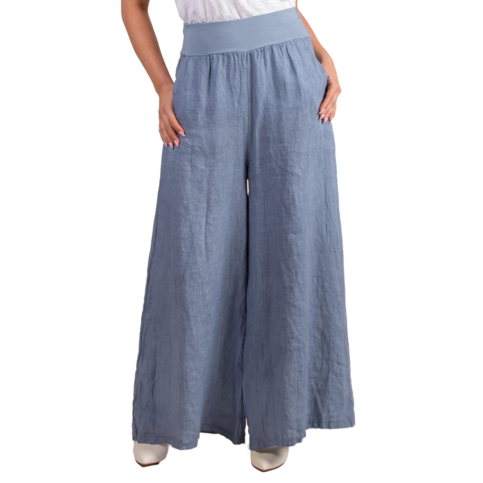 18707-BL  BATISTA LINEN PANTS