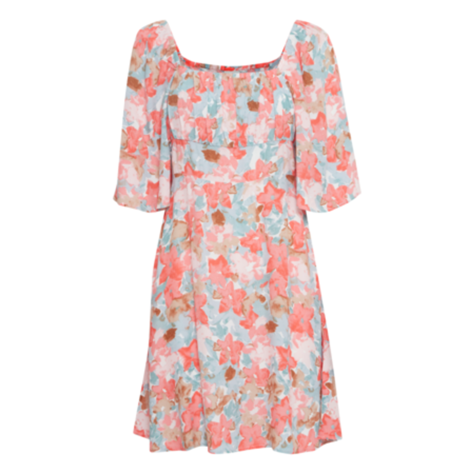 ICHI Sanura Short Sleeve Dress