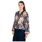M made in Italy 26-CA572V Women's Woven Jacket