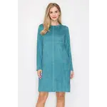 Joh 2059V Aurora Suede Round Neck with Pockets