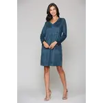 Joh Aurora Suede V-Neck No Pocket