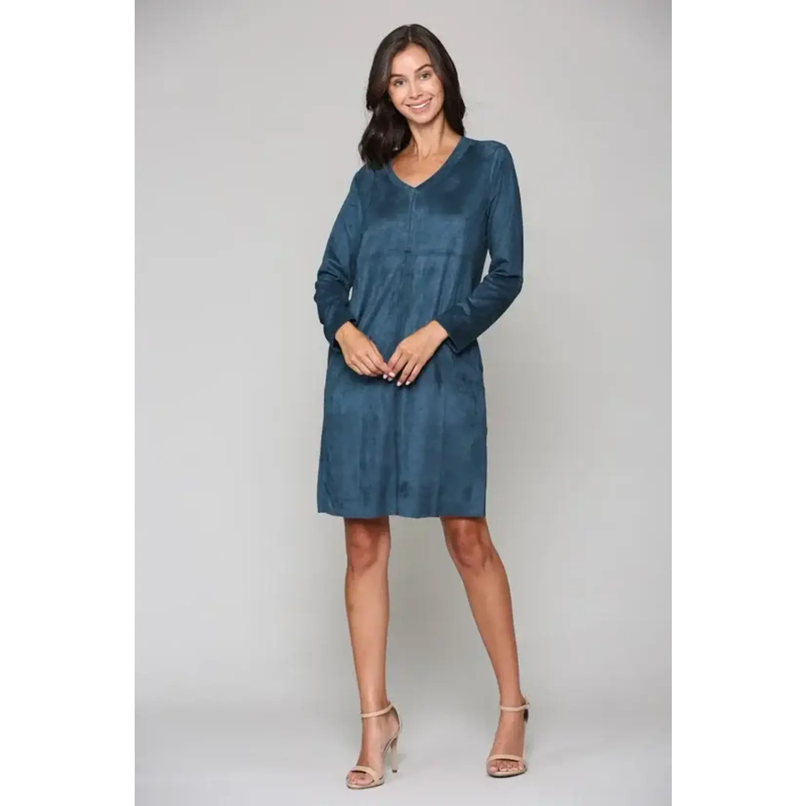 Joh 2059 Aurora Suede V-Neck No Pocket
