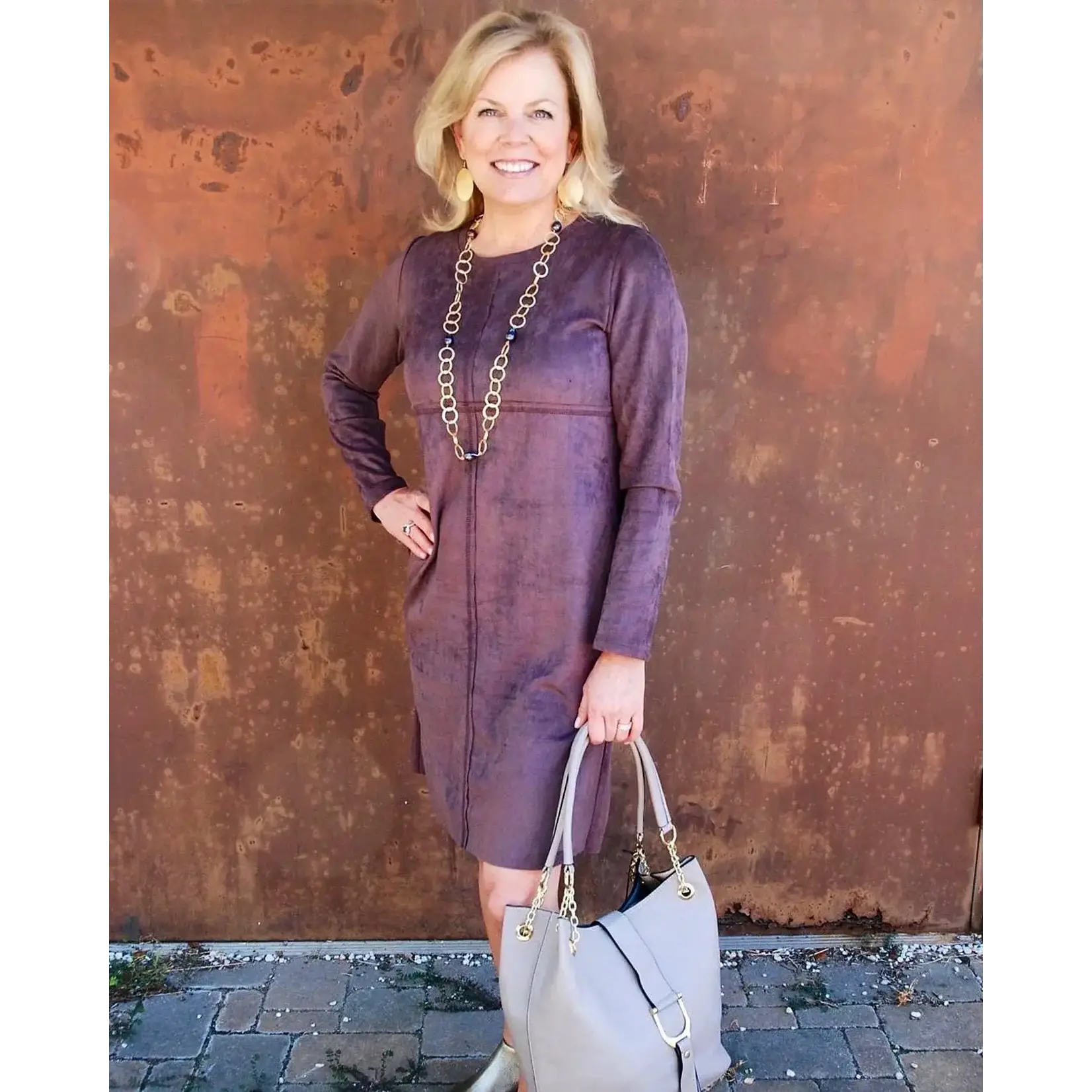 Joh 2059 Aurora Suede V-Neck No Pocket