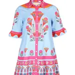 Lisbon Lotus mini Dress
