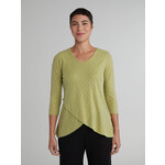 6586823 MeshDot Double Layer V-Neck