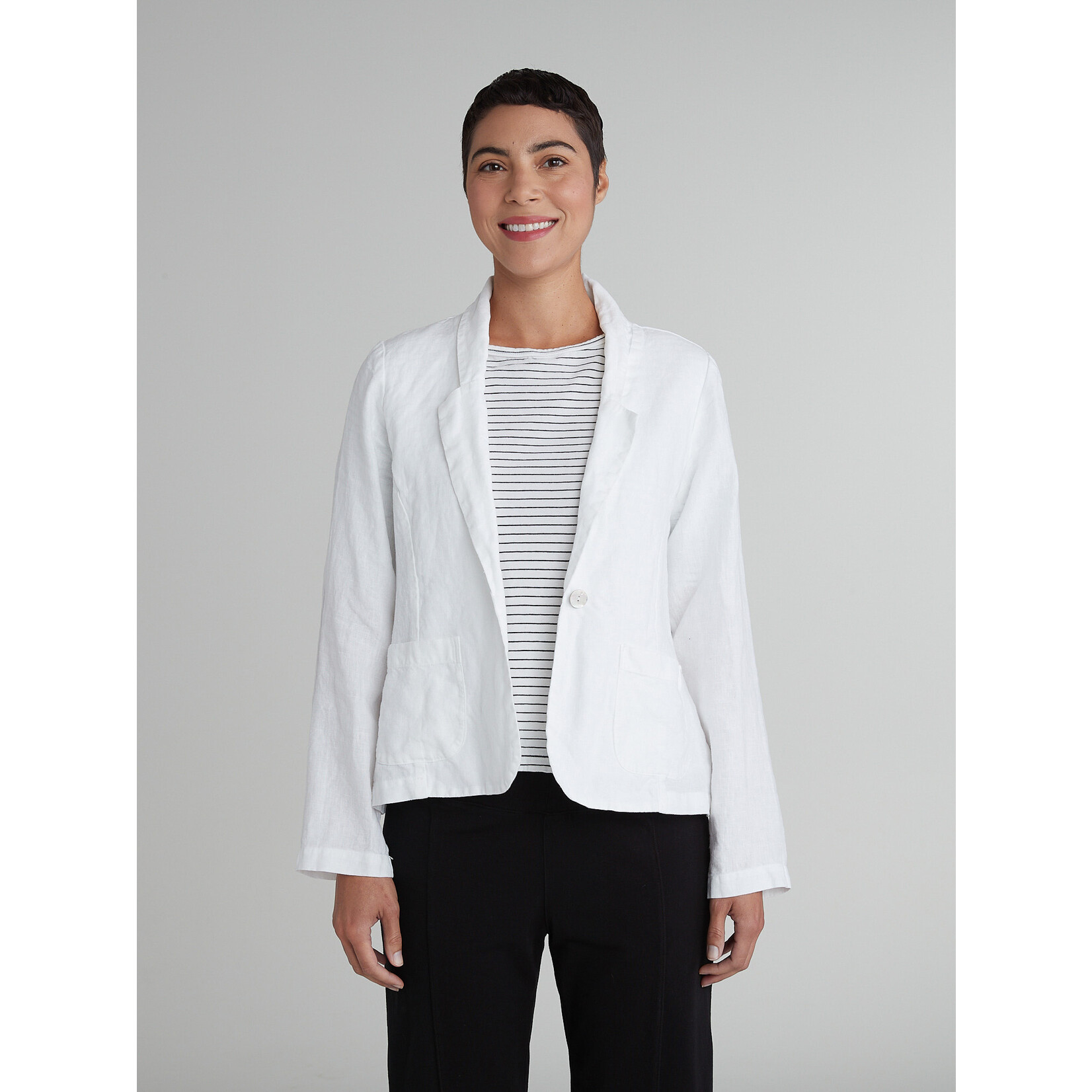 4408723  Linen Blazer