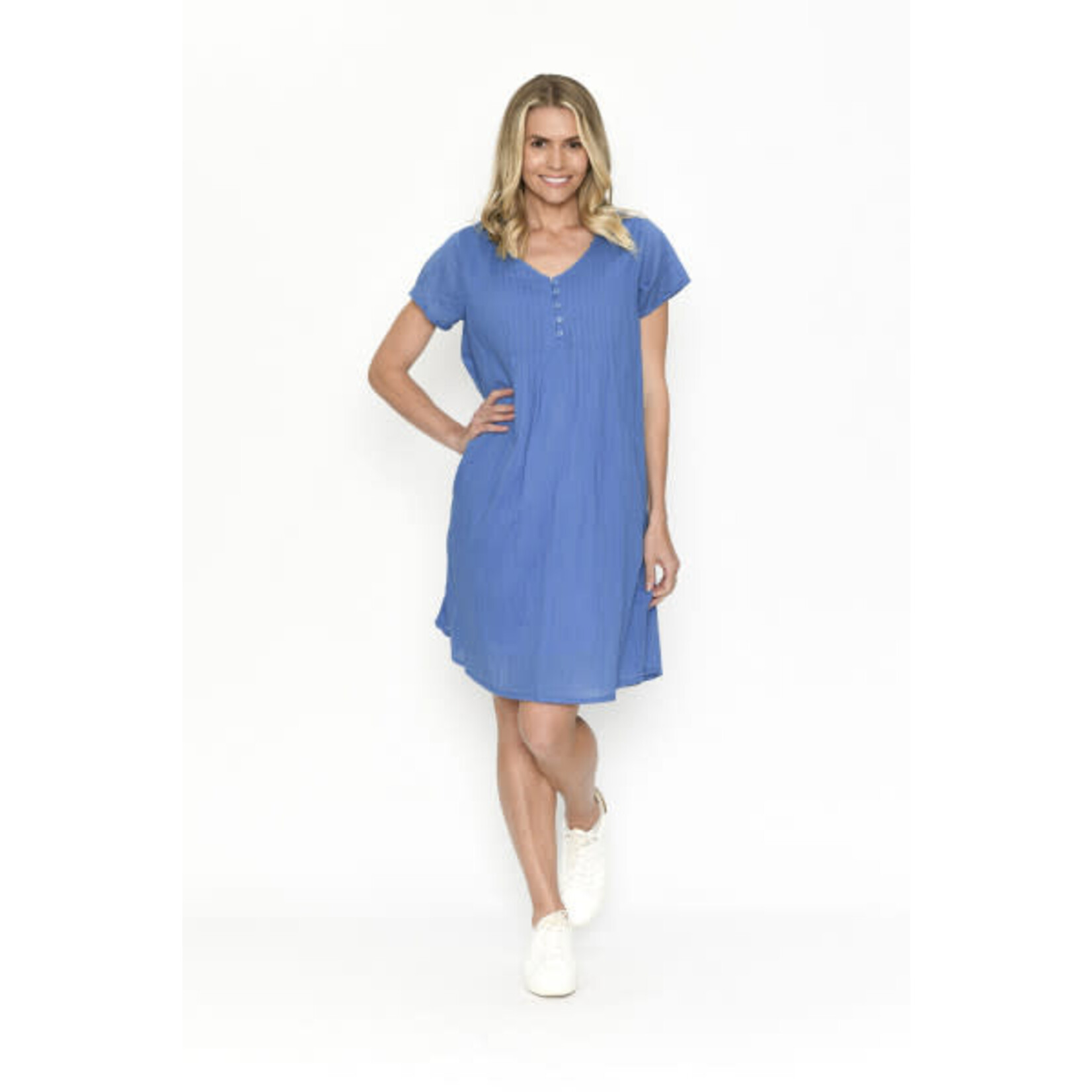 Dw56H Cap slv. Dress w/lining