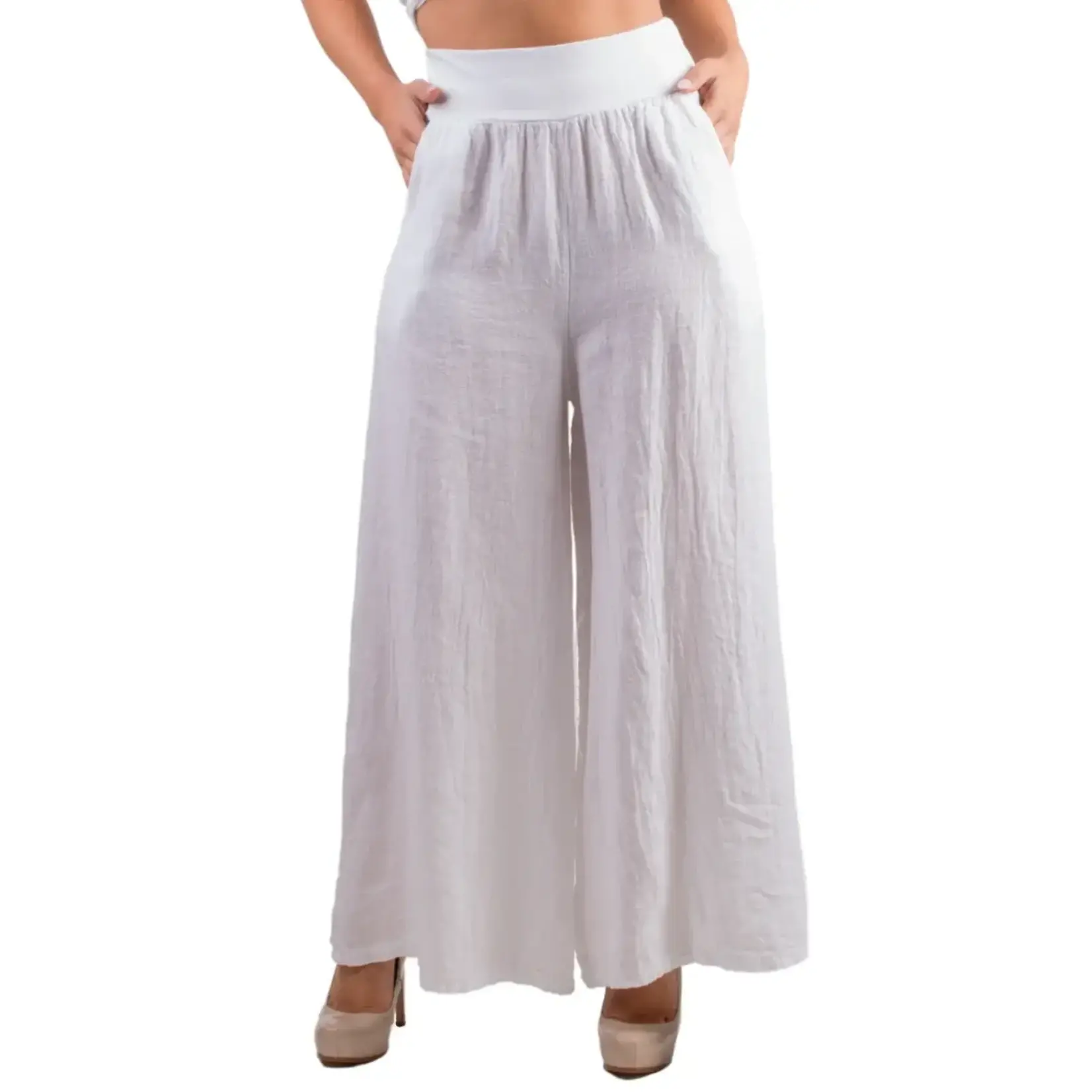 18707-BL  BATISTA LINEN PANTS