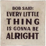 Bob said : Small Decoupage Plate