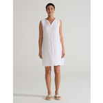 4200397 Split Neck Short Dress
