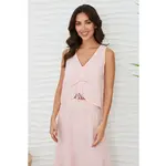 V Neck Front Rouched Crop Top