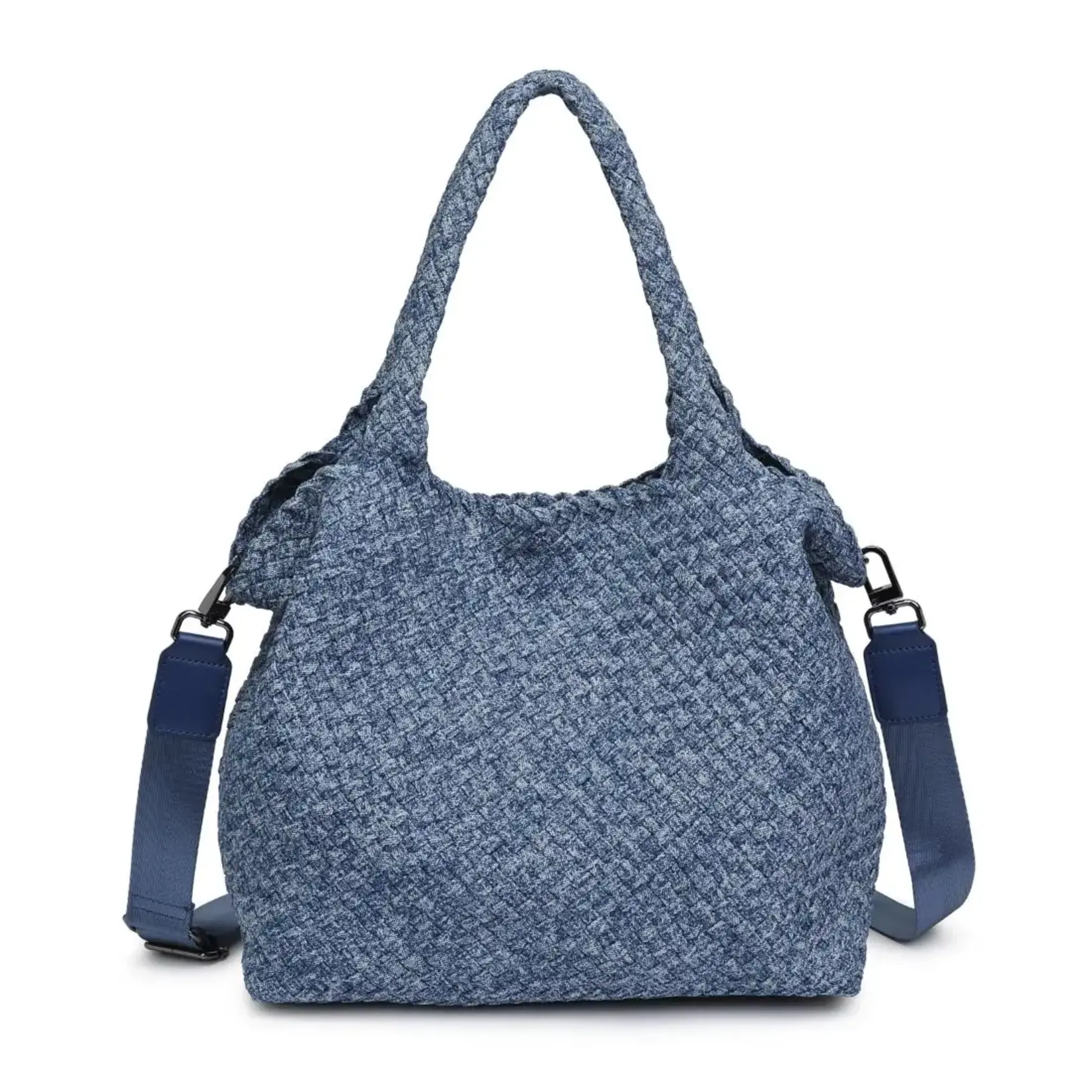 Sky's The Limit - Medium Denim Tote