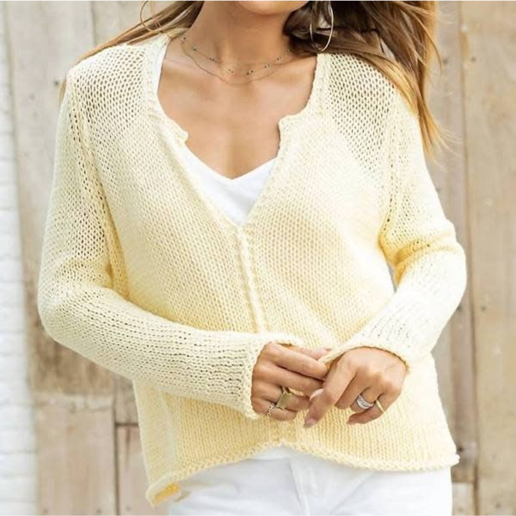 323  Juliana  Crop-Sleeve