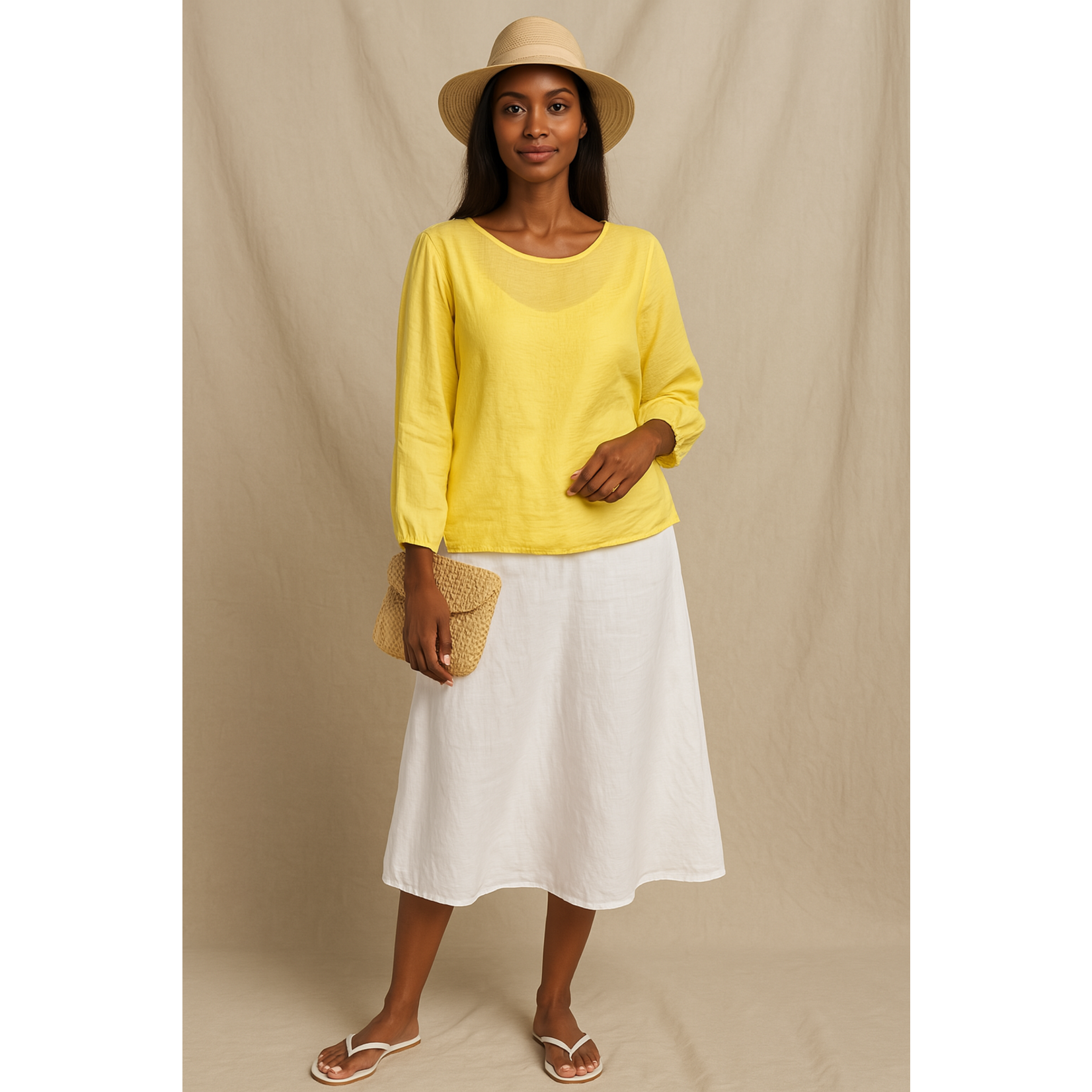 6217965  Parachut 3/4 Split Back