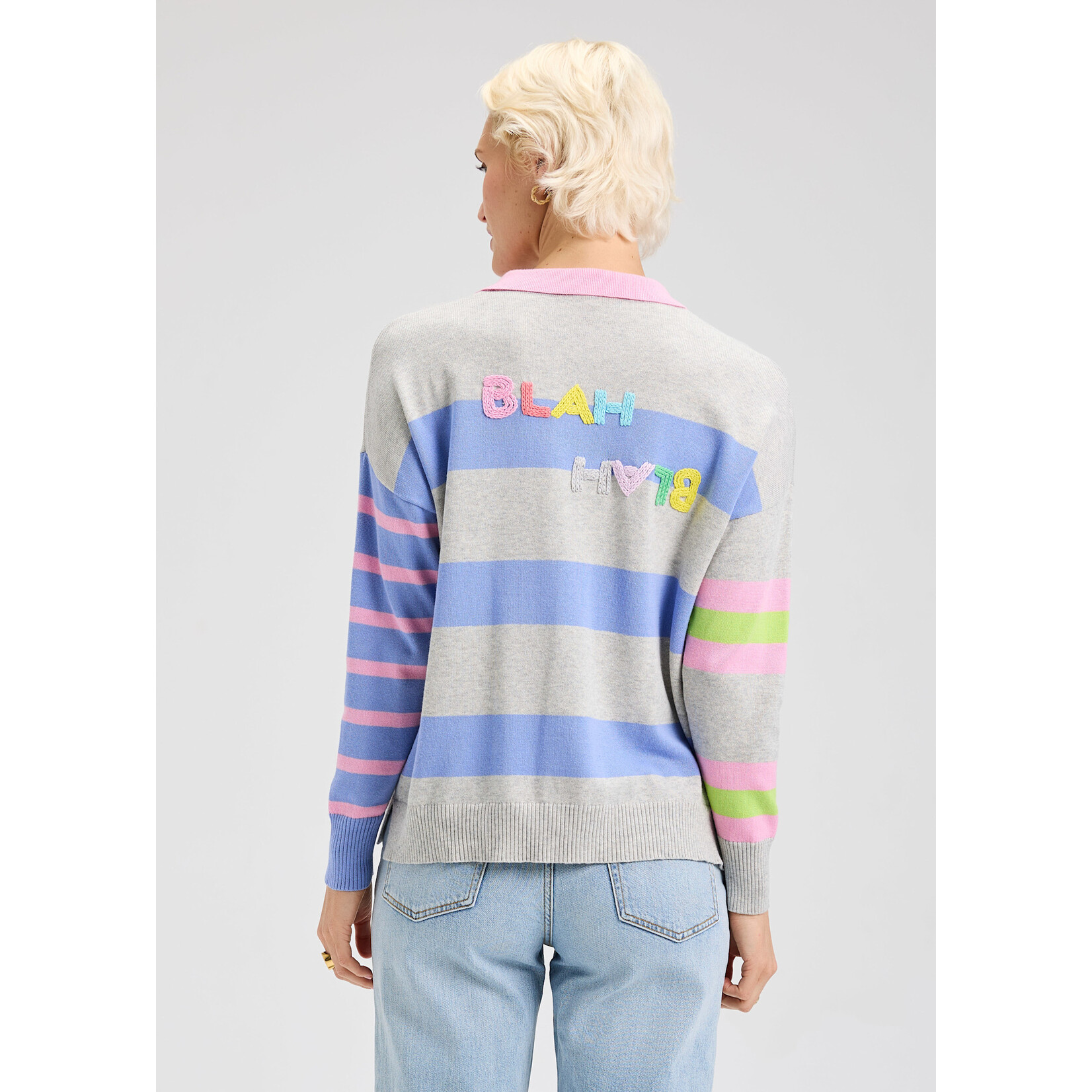 7543 Blah Blah Rugby Top