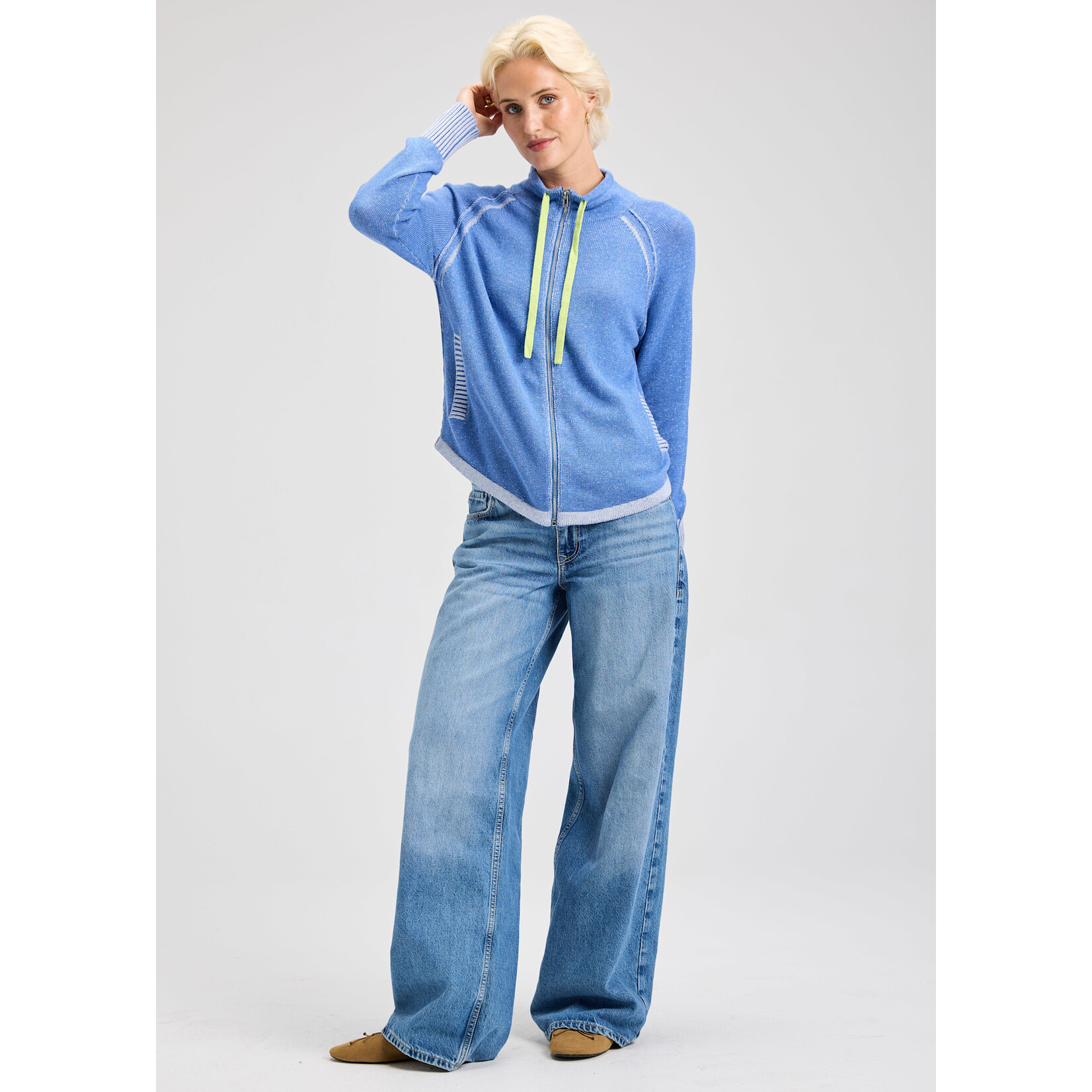 7548 Two-Tone Zipup