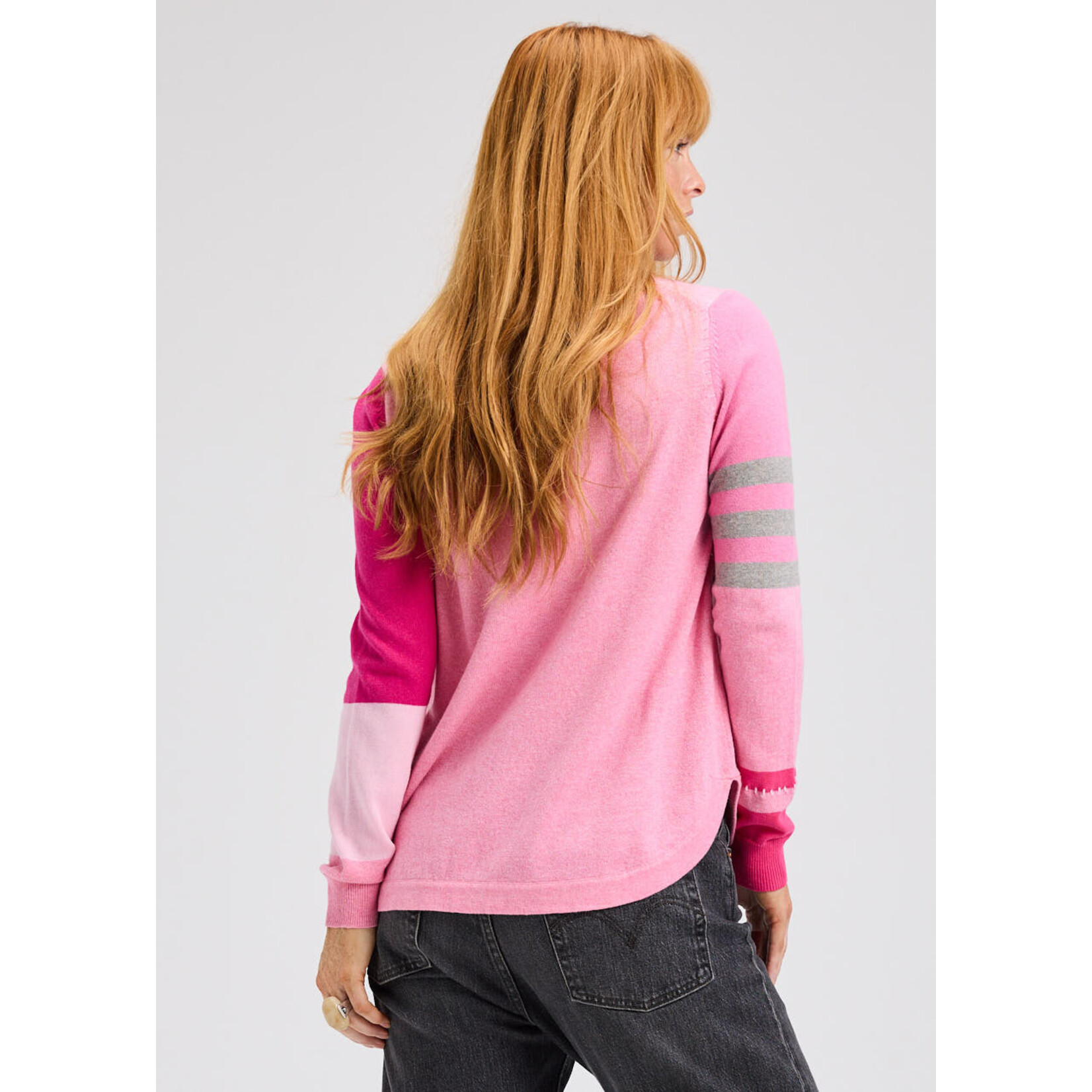 7527 Spliced Sweater